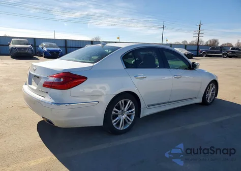 2012 Hyundai Genesis 4.6L V8 from USA, damaged, VIN KMHGC4DF2CU165472